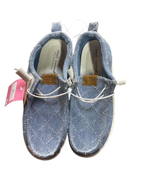 Simply Southern Navy Diamond Slip-Ons