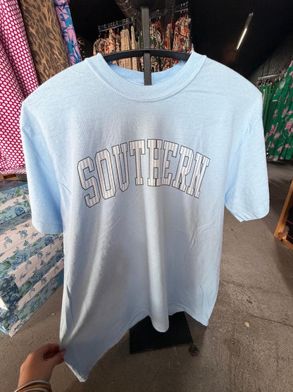 Southern Cotton Southern Stripes Arch Tshirt