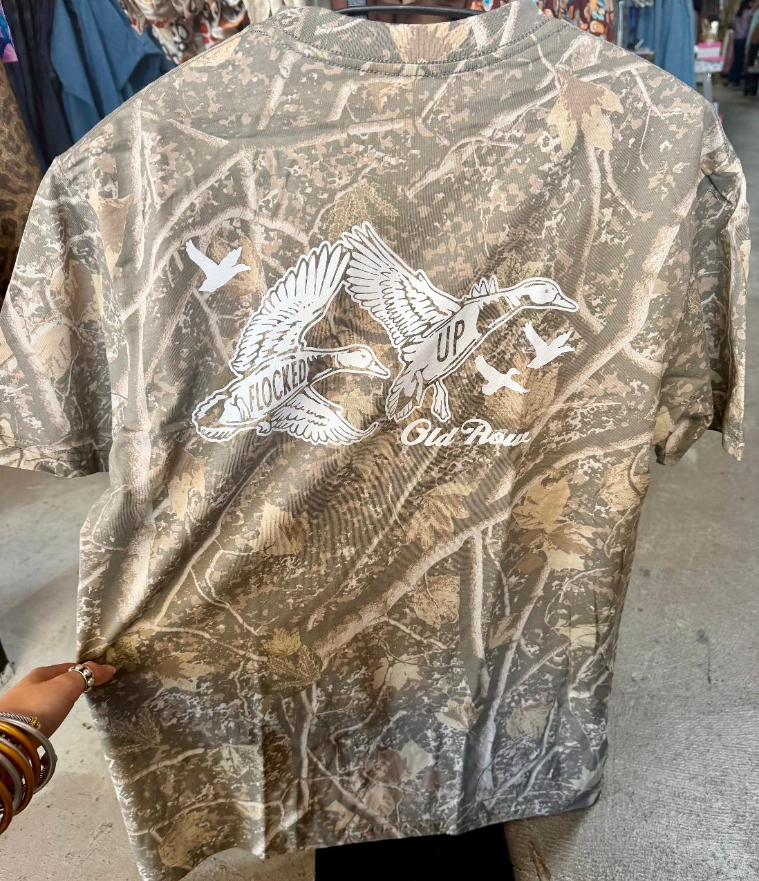 Old Row Flocked Up Tshirt