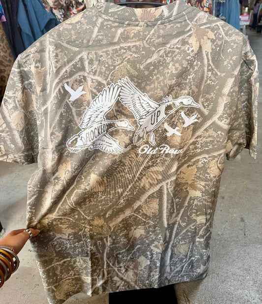 Old Row Flocked Up Tshirt