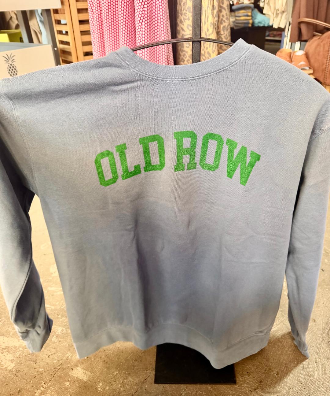 Old Row Blue Crewneck