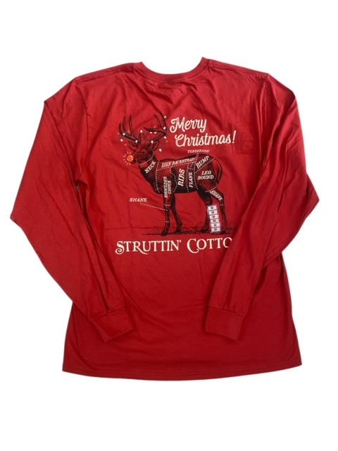 Struttin' Cotton Unisex Butchers Christmas Shirt