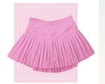 Simply Southern Pleated Skort in Blush