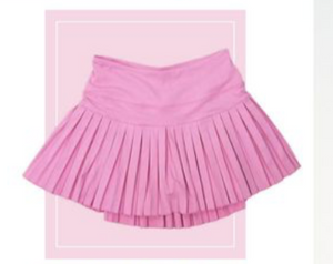 Simply Southern Pleated Skort in Blush