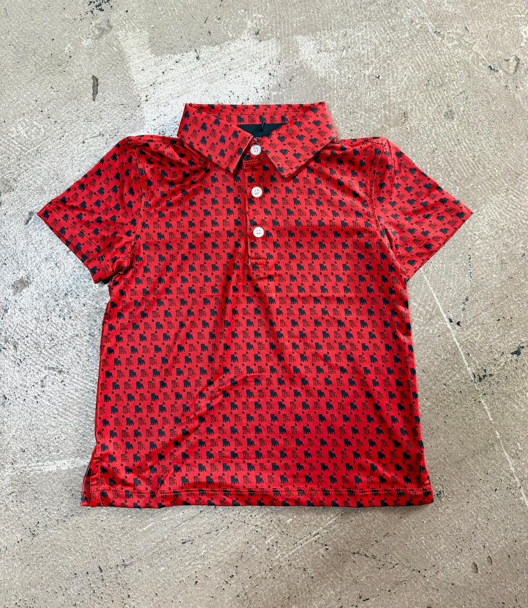 Kids Bulldog GA Polo Shirt