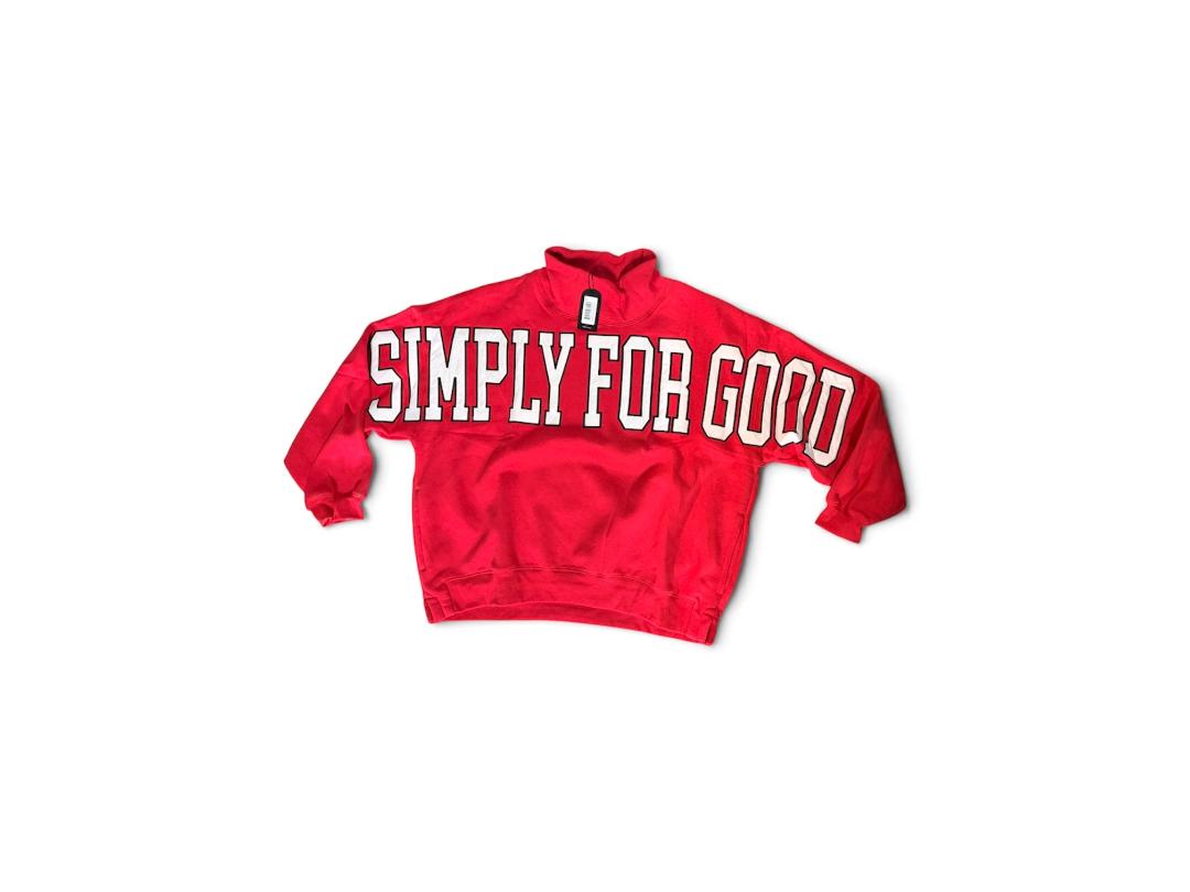 Simply Southern The Simply For Good Pullover Red