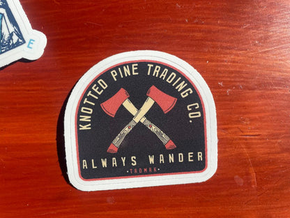 Knotted Pine Trading Co. Stickers
