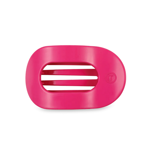 Tropical Punch Medium Flat Round Hair Clip