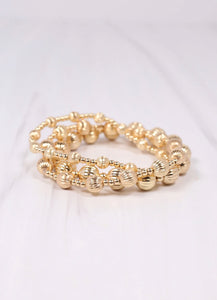 Caroline Hill Gold Shedric Bracelet Set