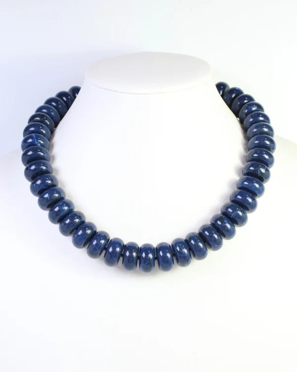 Pipestone Marble Beaded Necklace