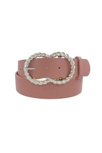 Twisted Buckle Belt