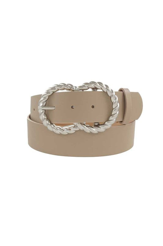 Twisted Buckle Belt