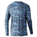 Huk Titanium Blue Waypoint Long Sleeve Shirt