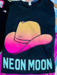 Neon Moon Cowgirl Hat Tee