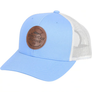 AFTCO Leather Patch Trucker Hat