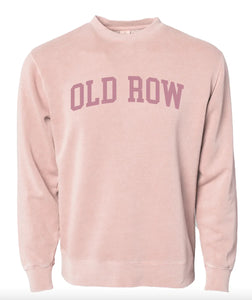 Pink Old Row Pigment Dyed Crewnecks