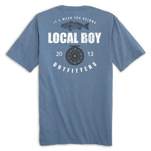 Local Boy Redfish Reel T-Shirt