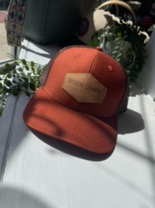 Southern Casanova Spice Leather Patch Hat