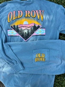 Old Row Mountain Sunset Tee