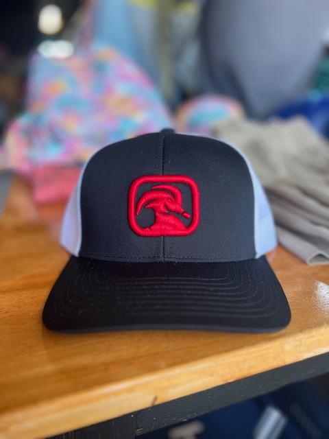 King's Creek Red/Black/White Logo Hat